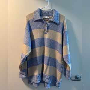 Striped ZARA sweater
Size: Medium